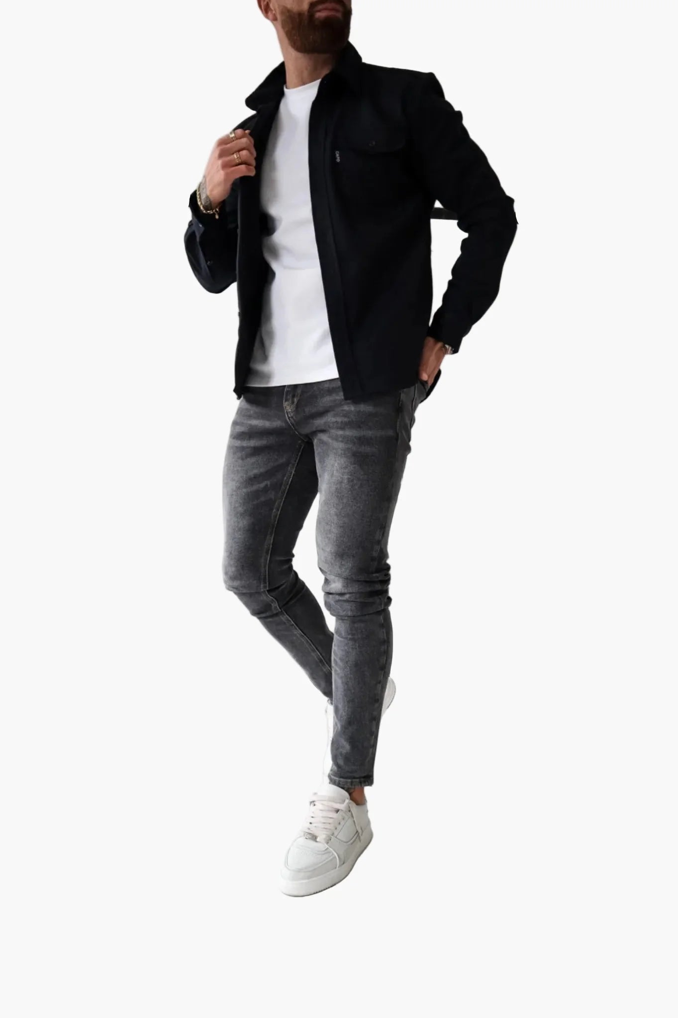Herren Overshirt Jacke – Modernes, Vielseitiges Hemdjacke für Alltag und Freizeit