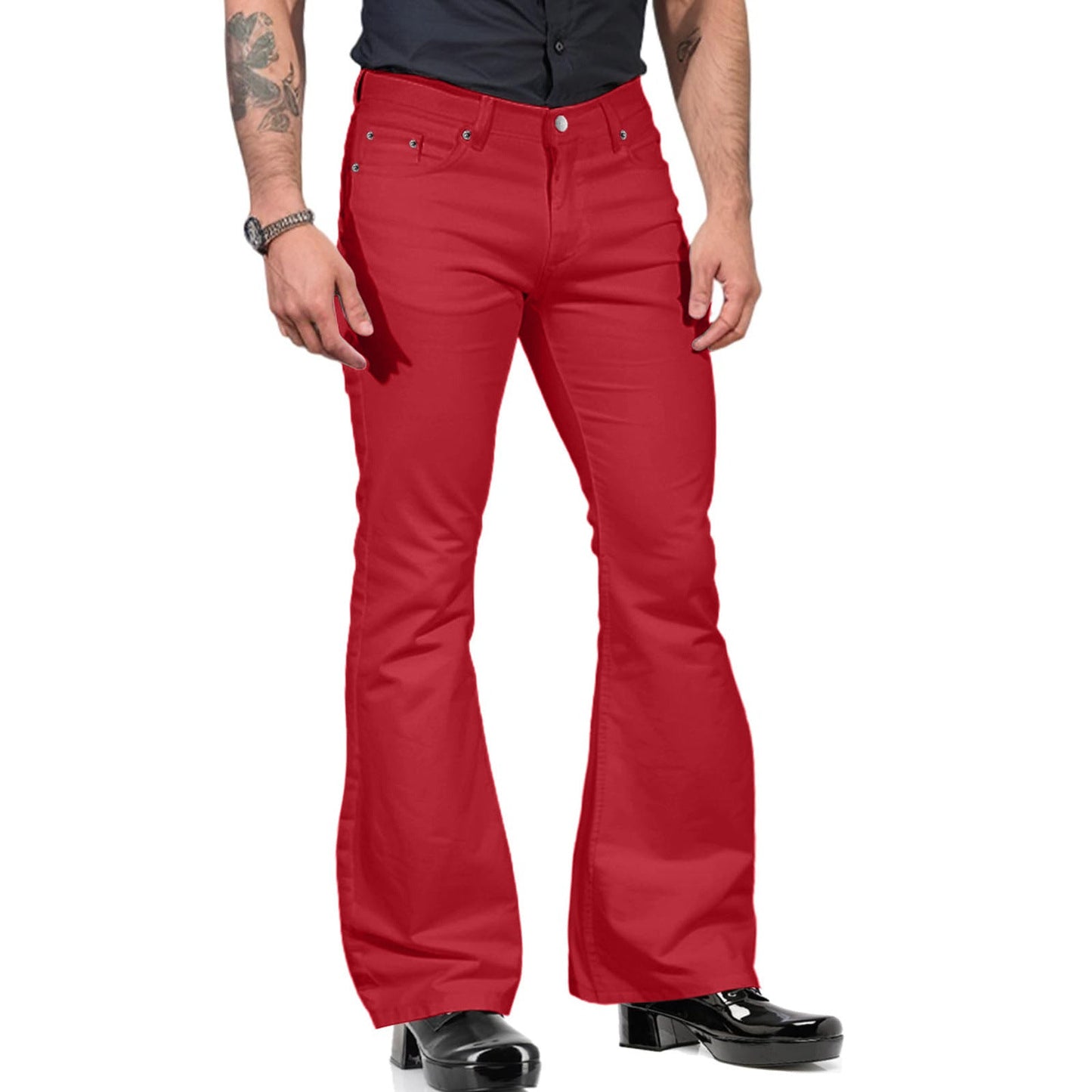 Wayne – Freizeit-Herrenbellbottom-Hose