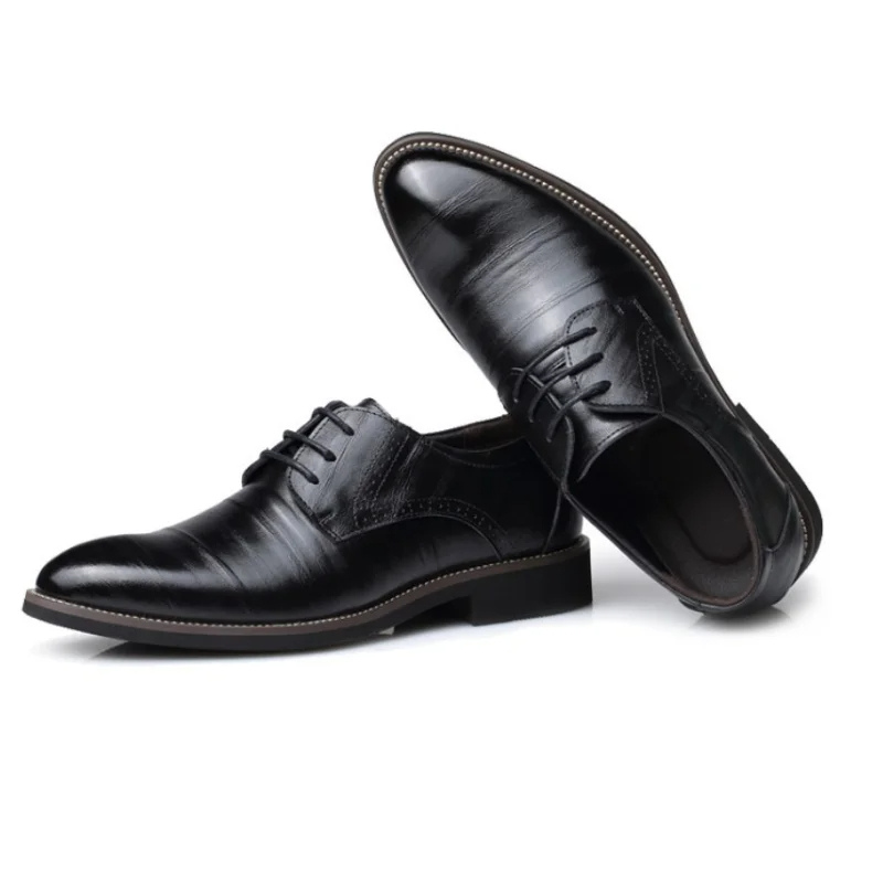 Herren Oxford Businessschuhe Vegan Elegant für Büro und Anlass