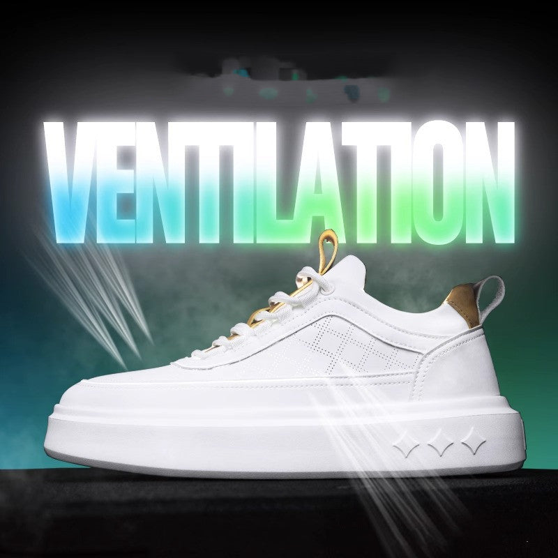 Malcolm – Atmungsaktive Herrenfreizeitschuhe mit dicker Sohle