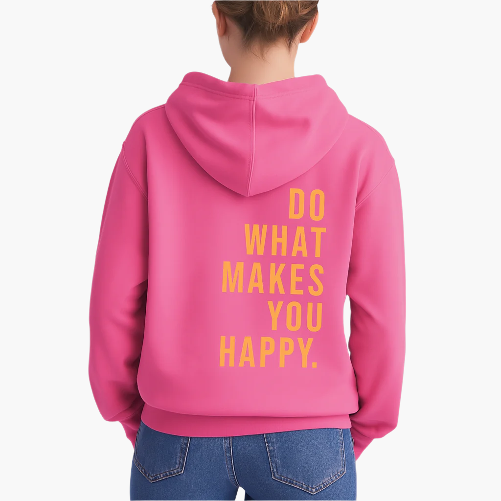Dames hoodie met print – comfortabele statement-hoodie voor vrije tijd en outdoor