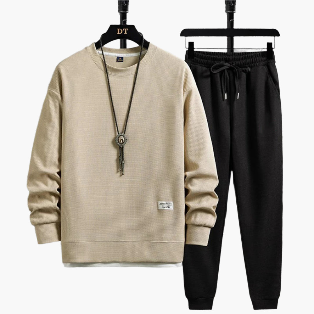 Herren Jogginganzug Set – Modernes Freizeit-Outfit mit Sweater und Jogginghose, ideal für Sport und Entspannung