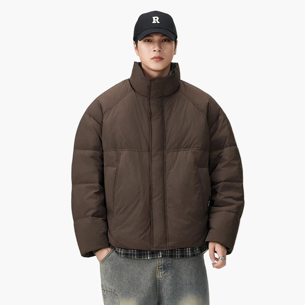 Herren Oversized Steppjacke – Lässiger Winter Style für Alltag und Streetwear