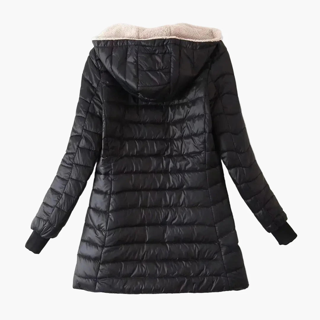 Damen Winter Steppjacke mit Kapuze – Modisch & Warm für Alltag und Freizeit