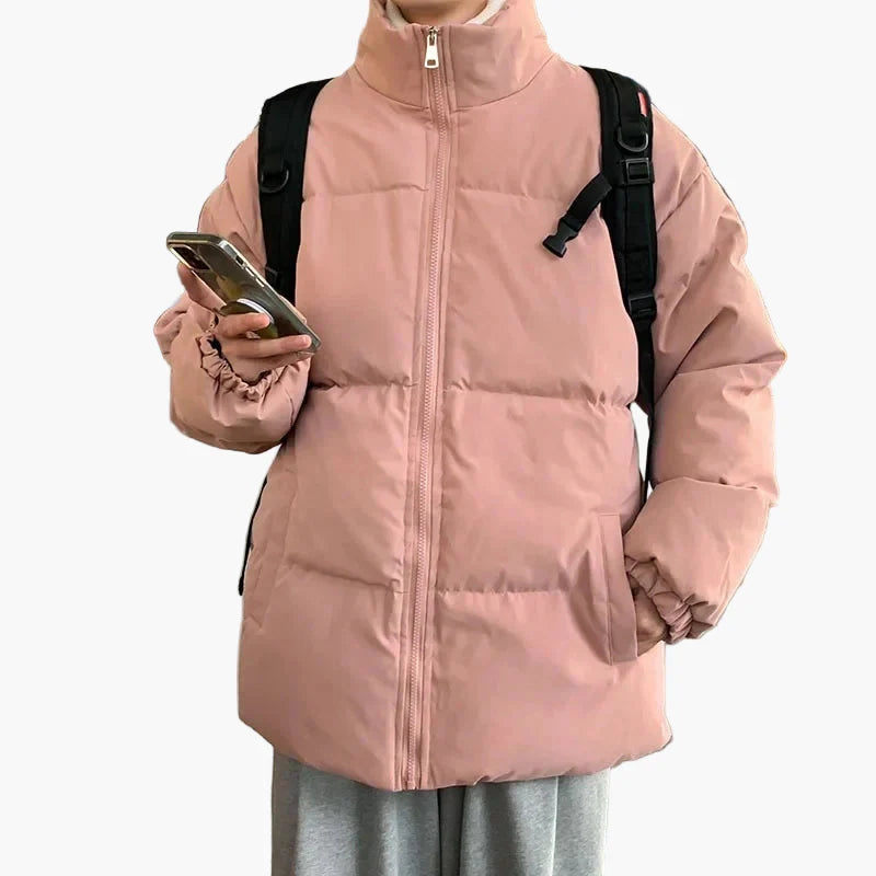 Herren Winter Steppjacke im lässigen Streetwear Look – Trendige Übergangsjacke für Alltag & Freizeit