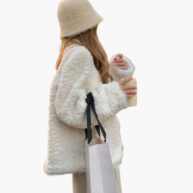 Dam Vinterjacka i avslappnad streetstil – Moderiktig look för vardag och fritid