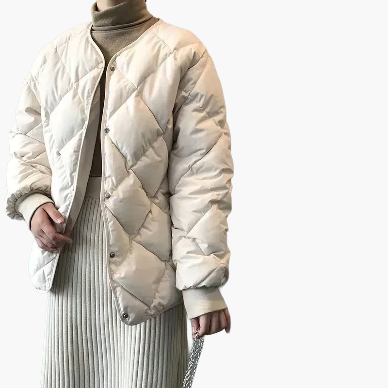 Giacca da mezza stagione imbottita da donna design trapuntato Casual & Moderna – Perfetta per tutti i giorni e tempo libero