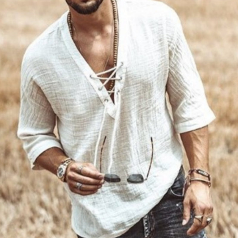 Colin – Kurzärmliges Button-up Hemd für Herren