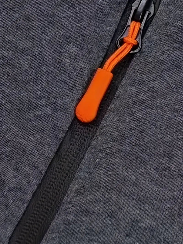 Herren Kapuzenpullover mit Reißverschluss – Funktionaler Freizeit-Hoodie für Alltag & Outdoor