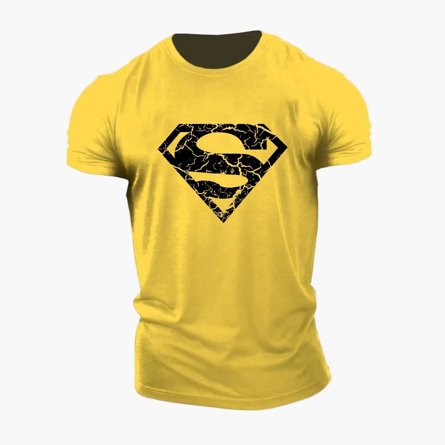 Herren T-Shirt mit Superman Logo – Stylisches Freizeitshirt für Fans