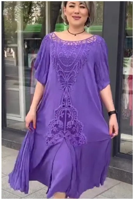 Carol – Duża sukienka rozkloszowana w stylu retro