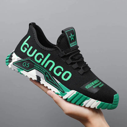 Heren veiligheidssneakers sportieve werkschoenen met antislipzool en modern design