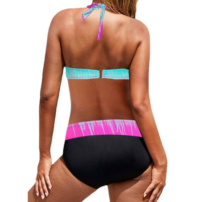 Fiona – Bikini z rozcięciami na wakacje na plaży