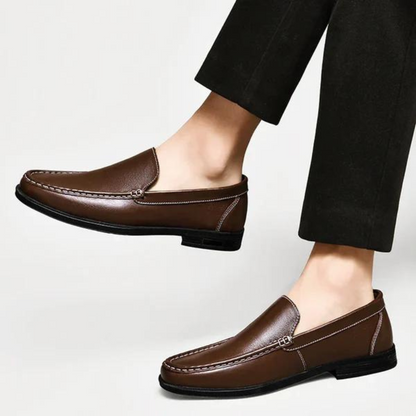 Valdemir – Mocasines slip-on de cuero sintético en estilo elegante para negocios y ocio