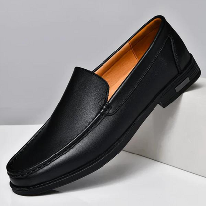 Valdemir – Mocasines slip-on de cuero sintético en estilo elegante para negocios y ocio