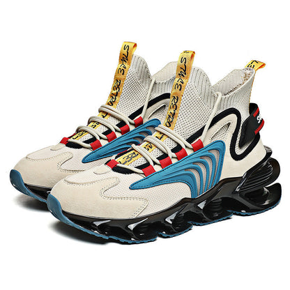 Stuart – Atmungsaktive Herren-Sportschuhe mit dicker Sohle