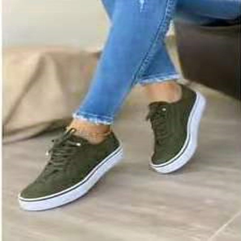 Damskie sneakersy casualowe półbuty z detalami brogue i podeszwą na platformie – na co dzień i w stylu miejskim