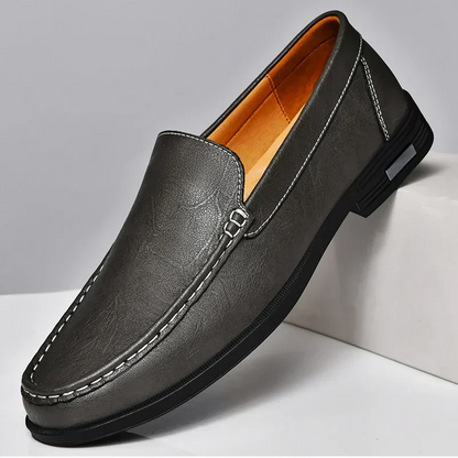 Valdemir – Mocasines slip-on de cuero sintético en estilo elegante para negocios y ocio