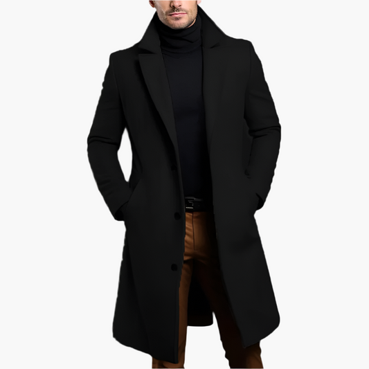 Heren Jas Klassiek Elegante Business Winterjas – Stijlvolle outdoor-look