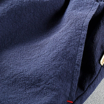 Heren Japanse vrijetijdsbroek in moderne outdoorstijl met comfortabele tailleband