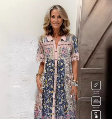 Christina – retro sukienka z koronką