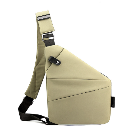 SecureSling - Stylische Diebstahlsichere Brusttasche