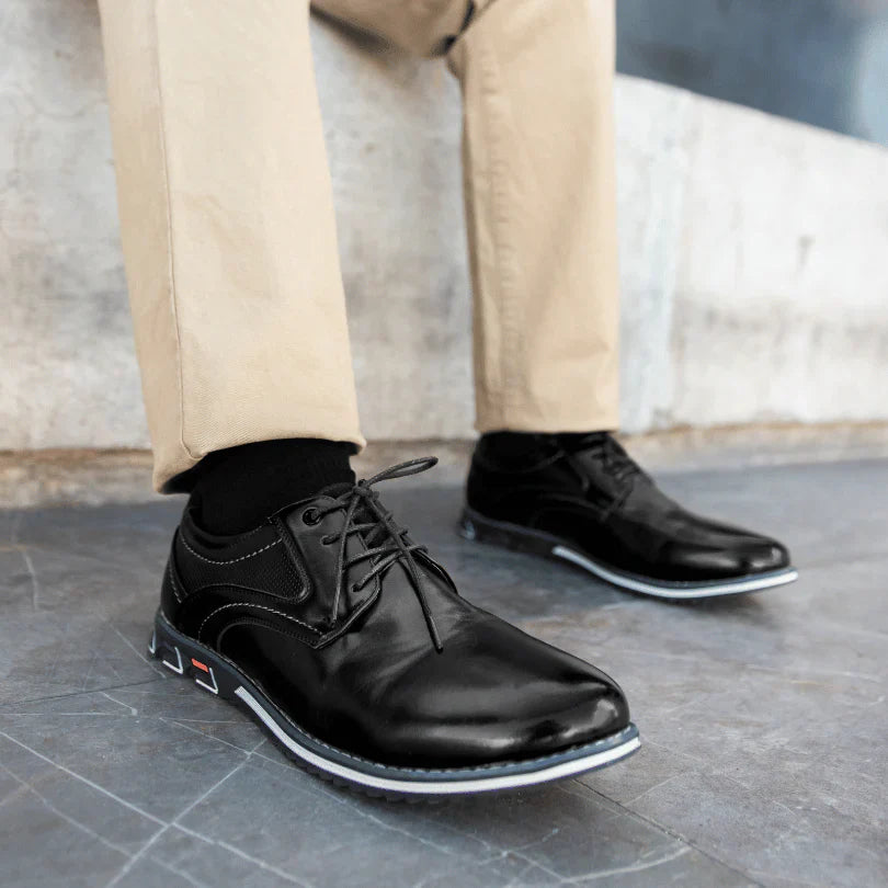 Herren Klassische Oxford-Schuhe aus veganem Leder in Braun – Eleganz trifft auf sportliches Design