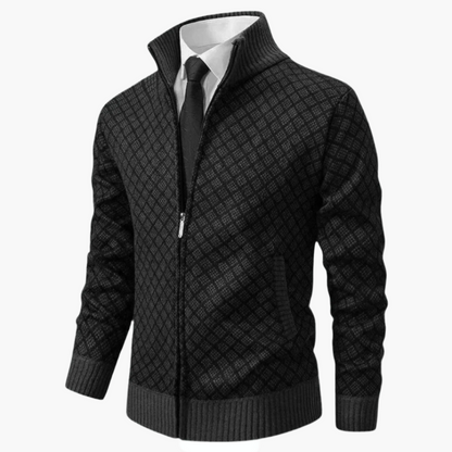 Herren Strickjacke im Business-Look – Eleganter Freizeit- und Büro-Style