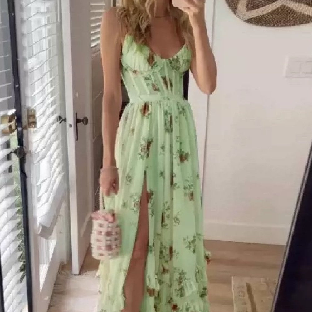 Catherine – Vestito lungo da donna con pizzo