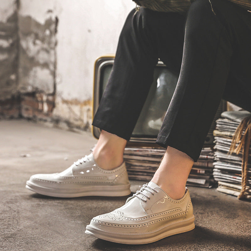 Matt – Trendige Koreanische Kunstleder Business-Schuhe für Herren