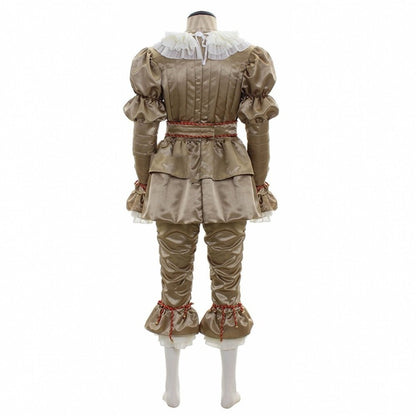 Halloween Clown Kostüm für Erwachsene – Gruseliges Pennywise Outfit für Halloween-Partys & Verkleidungen