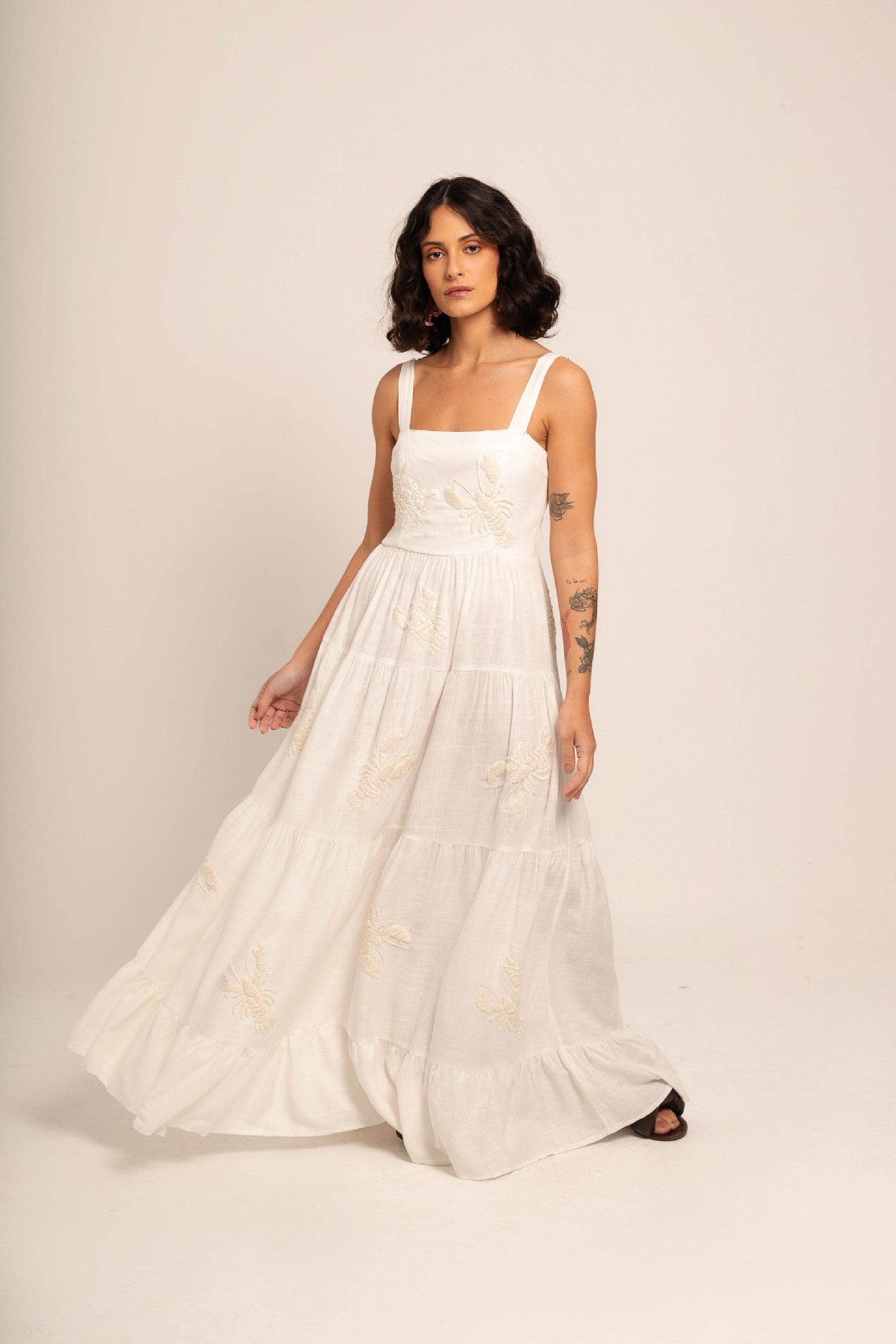 Ann – Długa sukienka plażowa dla kobiet