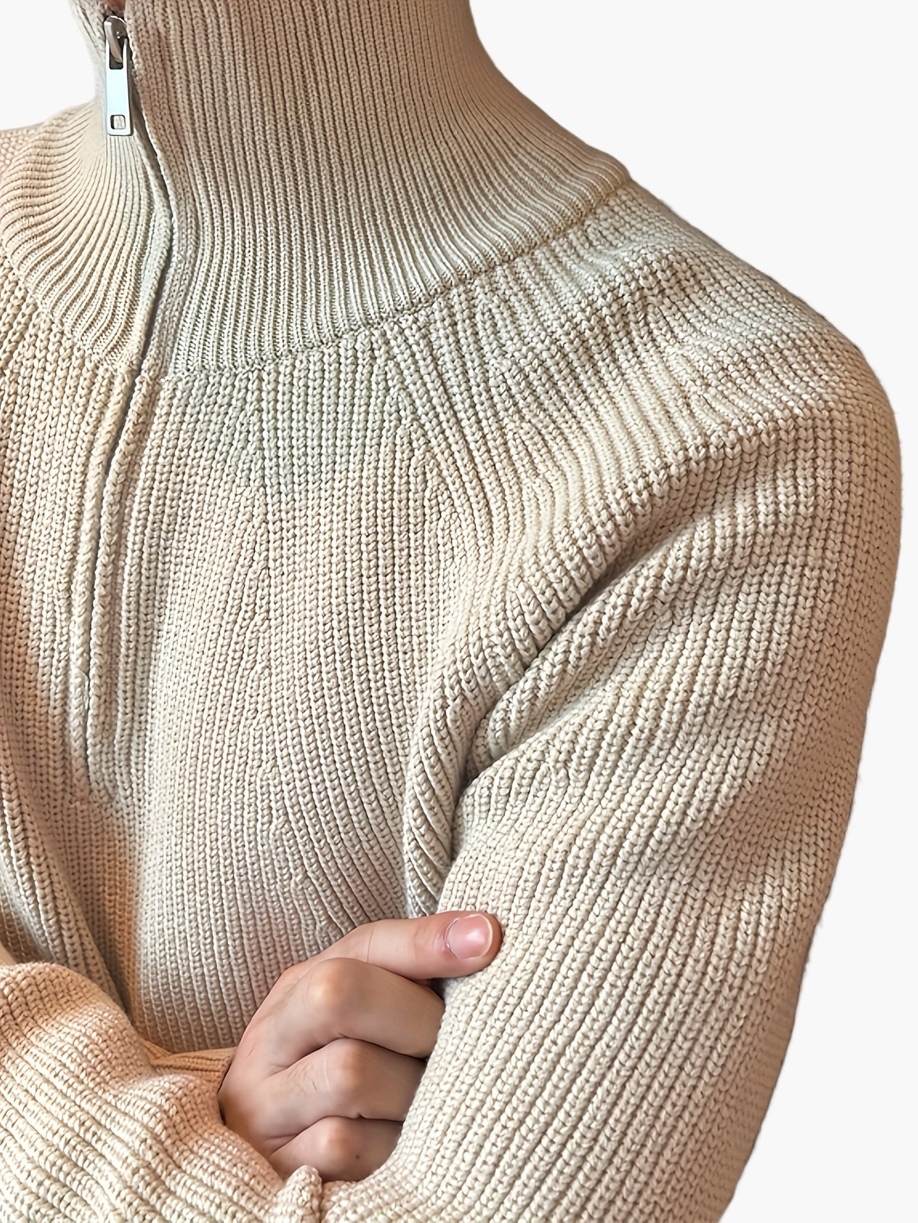 Herren Pullover mit Reißverschluss – Moderner Freizeitstil für Herbst und Winter