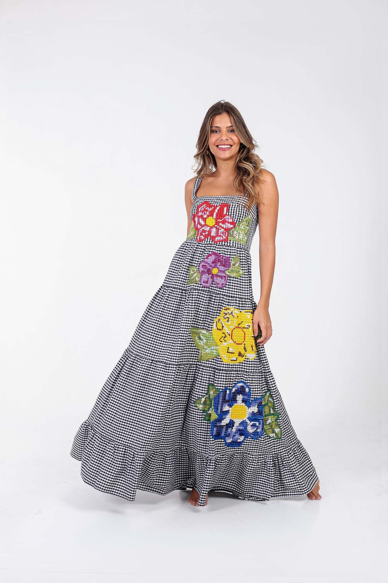 Ann – Długa sukienka plażowa dla kobiet