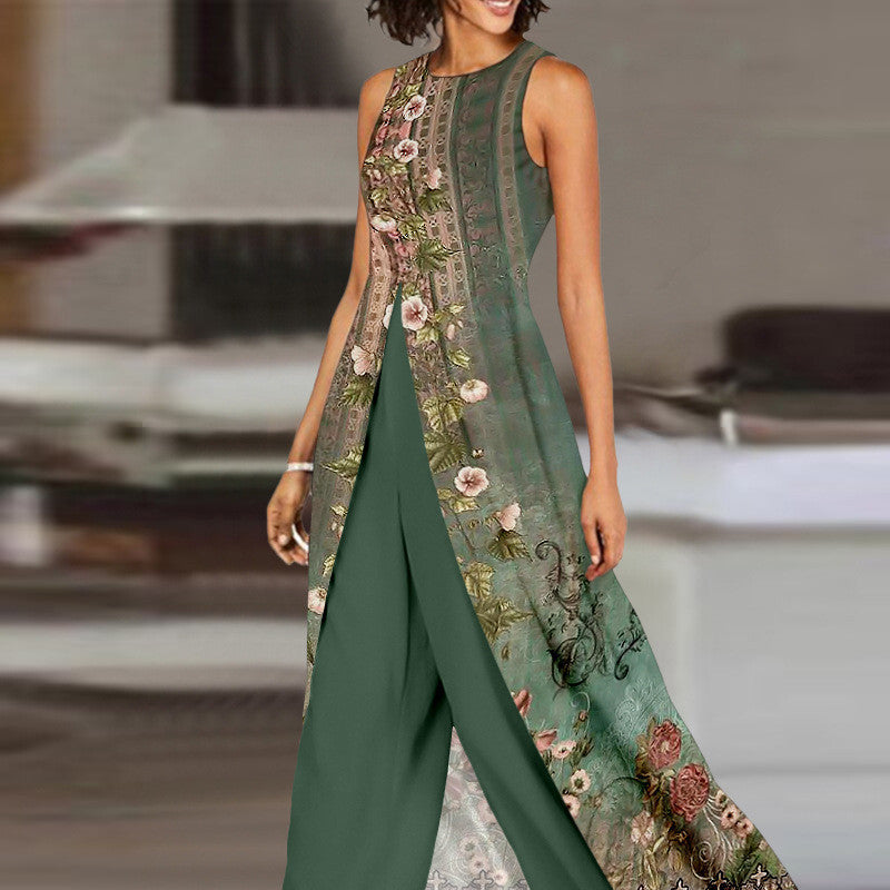 Holly – Mono negro sin mangas con contraste de color