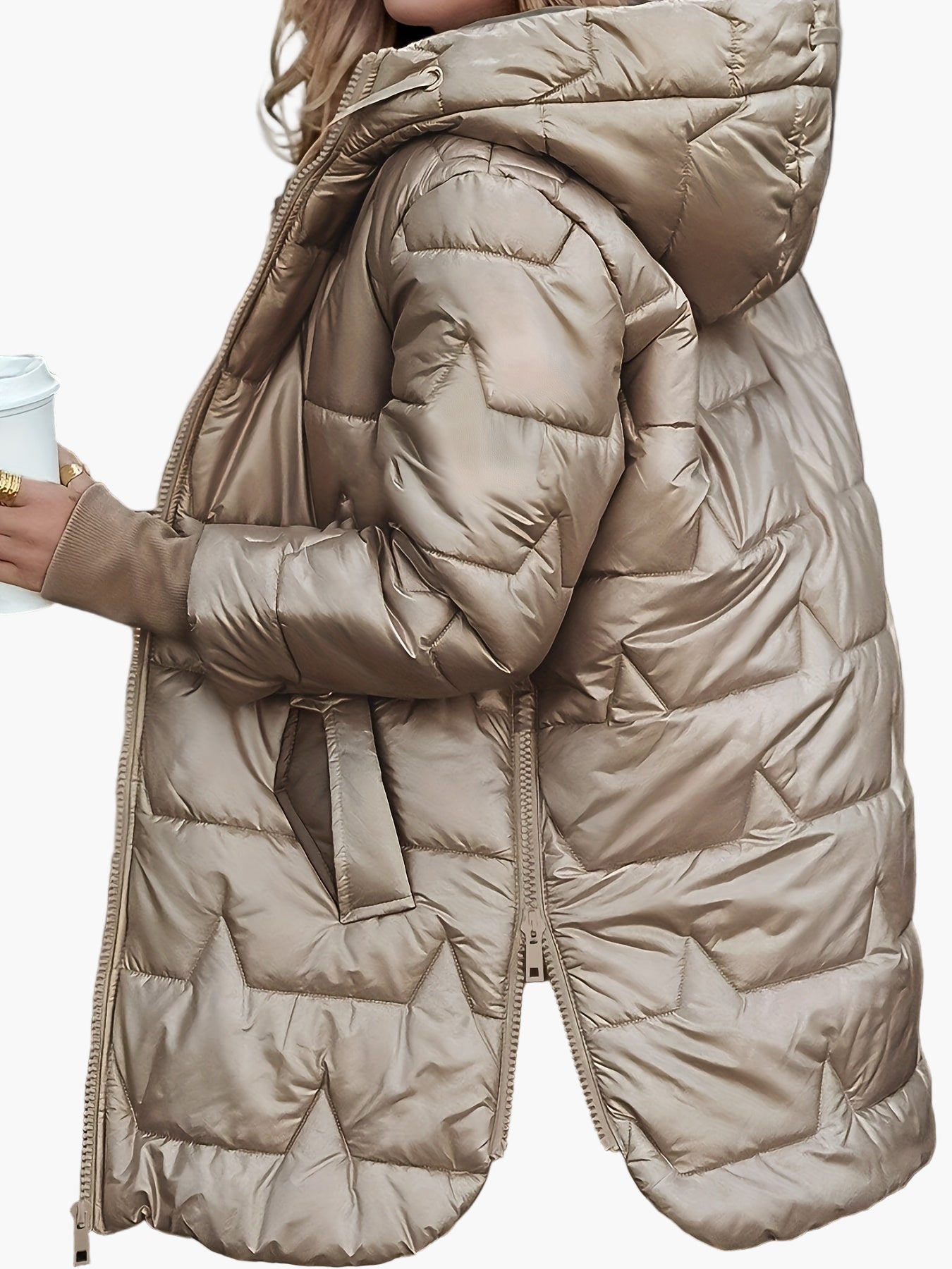 Damska elegancka krótka kurtka z zamkiem błyskawicznym – Stylowa kurtka przejściowa na co dzień i na czas wolny