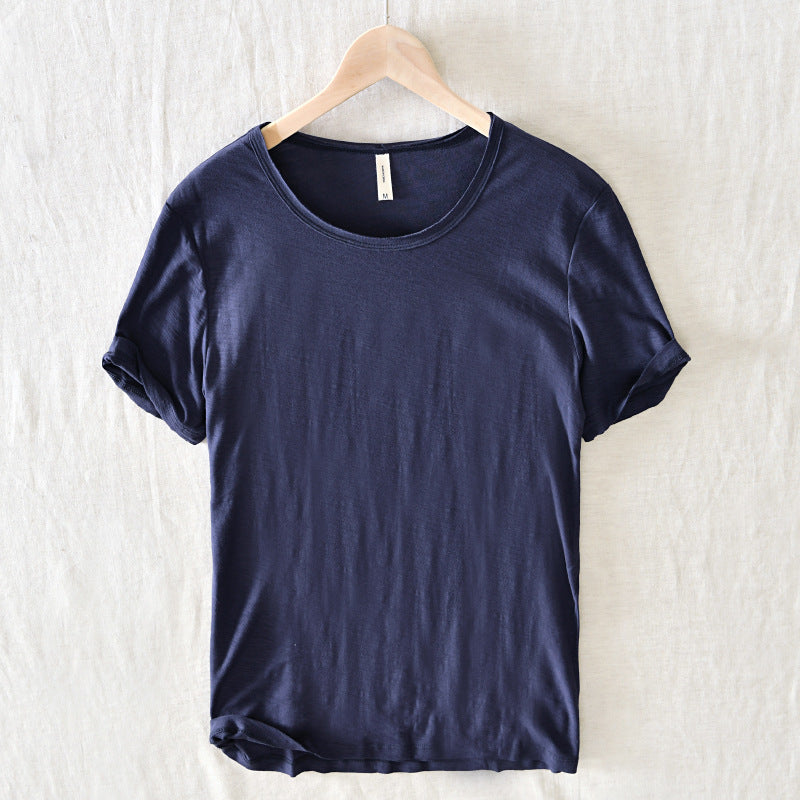 Herr T-shirt sommar – Lätt bomullströja
