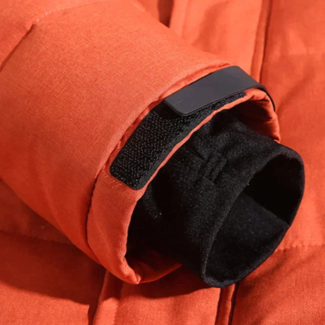 Herren Daunenjacke Winter – Outdoor Wärmende Steppjacke mit Kapuze, Stilvoll & Funktional