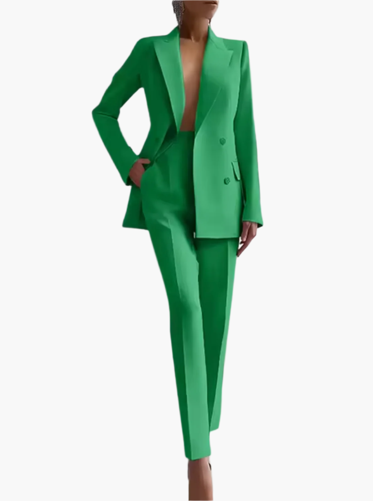 Damen Business Anzug Zweiteiler – Eleganter Blazer & Hose für Büro und Alltag