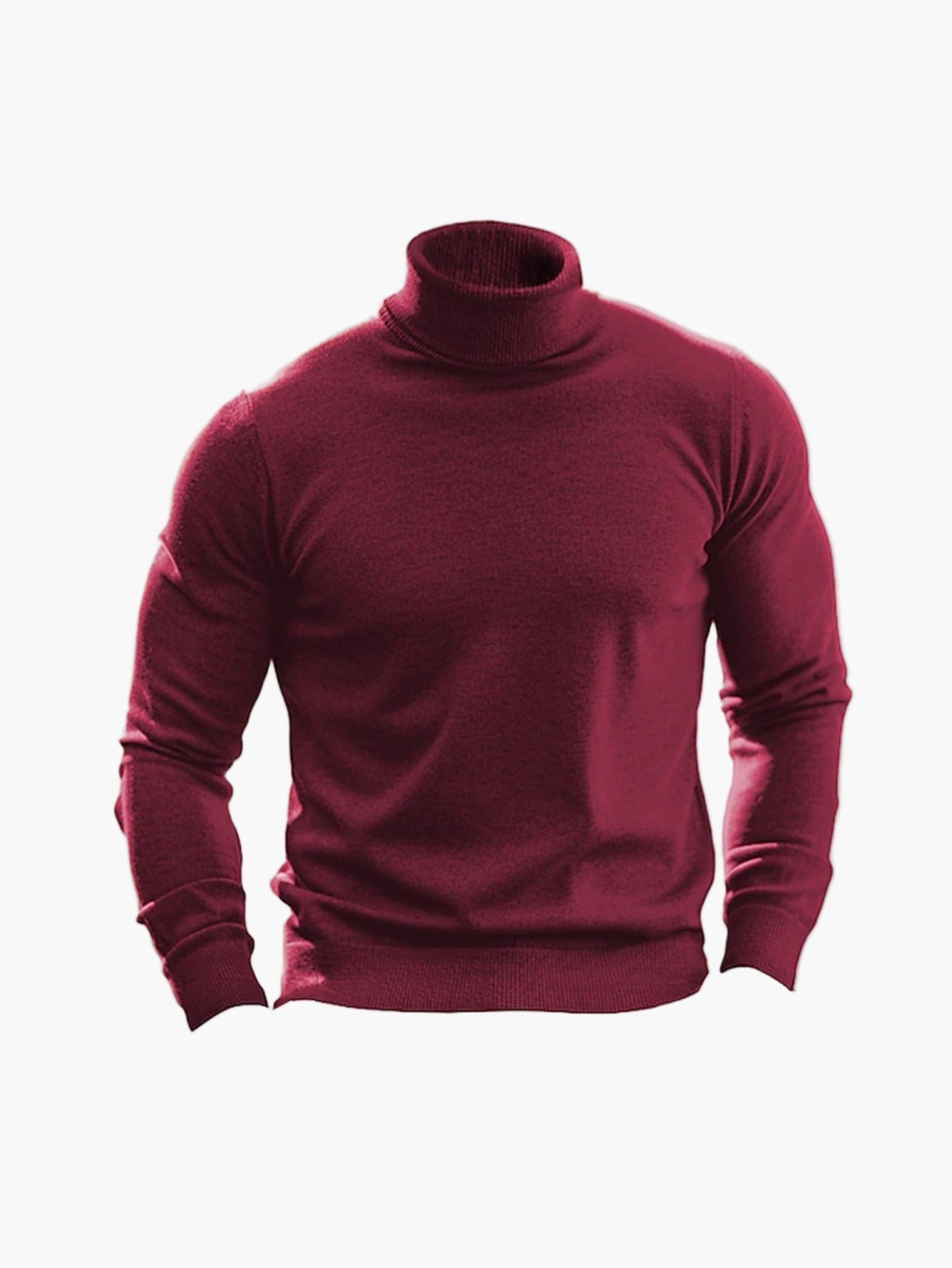 Herren Rollkragenpullover Slim Fit – Stilvoller, Bequemer Freizeitpullover für Alltag und Büro