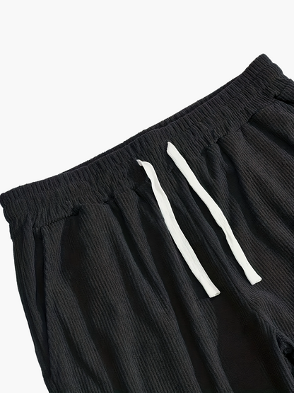 Herren Freizeit-Set mit Kordelzug Jogginghose und Pullover im modernen Streetstyle – ideal für Alltag und Freizeit