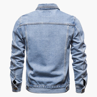 Herren Jeansjacke im klassischen Stil – Vielseitig, modisch, ideal für Alltag und Freizeit