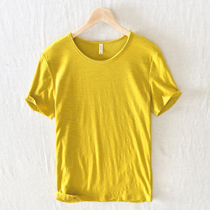 Herr T-shirt sommar – Lätt bomullströja