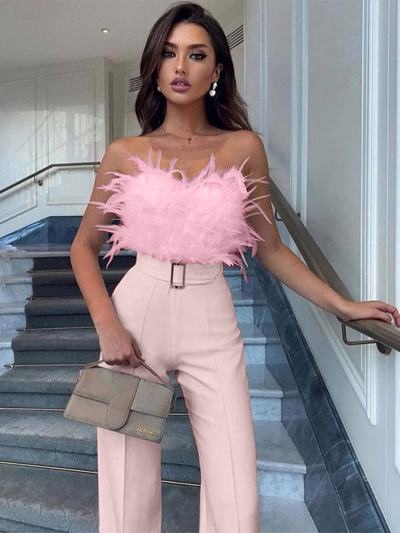 Megan – Mono tipo tube top ultraligero para fiestas