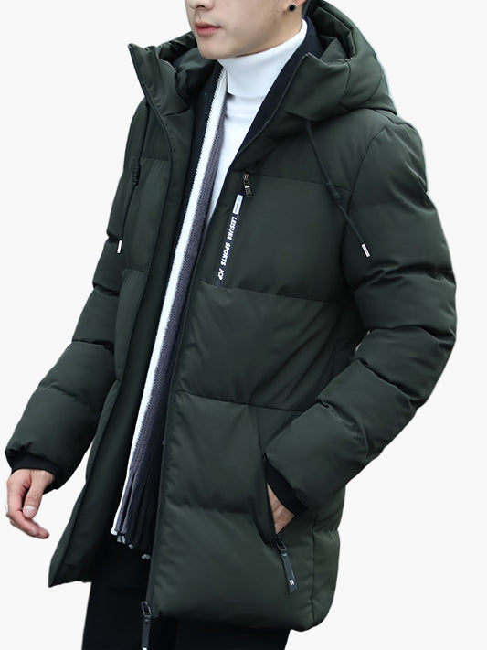 Herren Winter Steppjacke mit Kapuze – Modische Outdoorjacke für Alltag & Freizeit