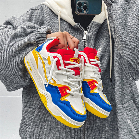 Samuel – Retro Freizeit Schuhe mit erhöhender Sohle und rutschfestem Design