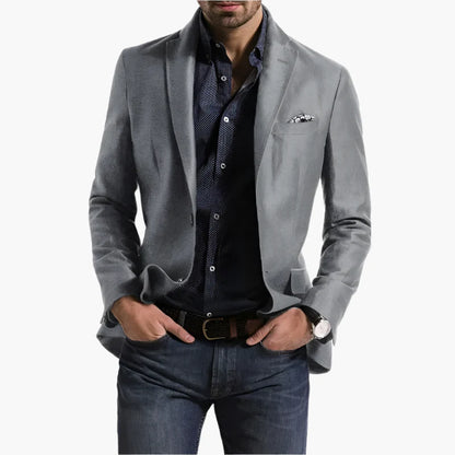Herren Blazer Klassisch Elegant Business Freizeitjacke – Stilvoll für Büro und Alltag