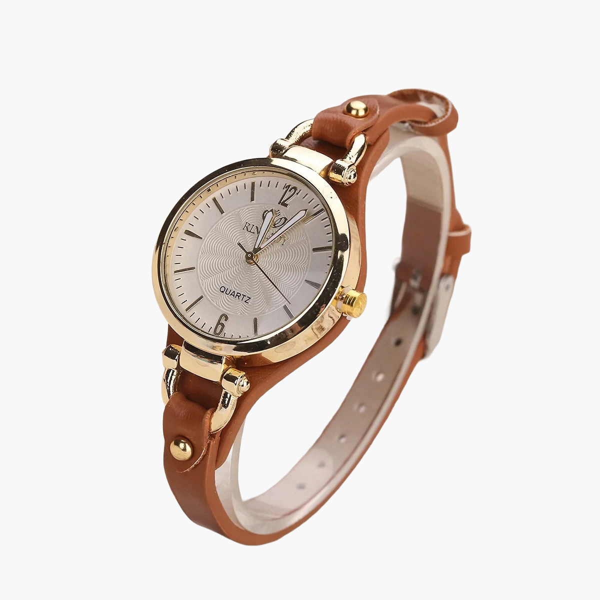 Damen Armbanduhr Vintage Stil Minimalistisch – Klassische Quarzuhr für Alltag & Business