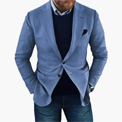Herren Blazer Klassisch Elegant Business Freizeitjacke – Stilvoll für Büro und Alltag