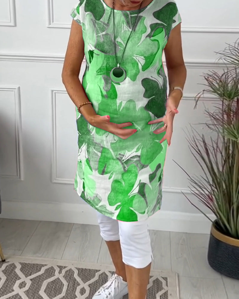 Rita - Hemdkleid mit Schmetterlingsdruck